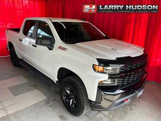 One Owner! This Silverado 1500 LTD Features a 6.2L ECOTEC3 8-Cylinder Engine, 10-Speed Automatic Transmission, Summit White Exterior, Jet Black Cloth, Front 4-Way Manual Seat Adjusters, 40/20/40 Front Split Bench Seat, 60/40 Folding Bench Rear Seat, Automatic Stop/Start, Remote Keyless Entry, Remote Vehicle Starter System, Rear Vision Camera, Hitch Guidance, Hill Descent Control, Power Windows/Door Locks, Infotainment Package, 3.5 Driver Information Center, Chevrolet Infotainment System w/ 7 Colour Touchscreen, 6-Speaker Audio System, USB Ports, Power Outlets, Tilt Steering, Urethane Steering Wheel, Cruise Control, Teen Driver Settings, Semi Automatic Air Conditioning, Rear Window Defogger, Deep Tint Rear Glass, Chevytec Spray-On Bedliner, LED Durabed Lighting, Automatic Locking Rear Differential, Manual Standard Power Lock & Release Tailgate w/ Lift Assist, Rear Bumper Corner Steps, 6 Black Assist Steps, Heated Outside Mirrors, Red Front Recovery Hooks, Trailering Package, Convenience Package, Off Road Appearance Package, Off Road Suspension w/ 2 Lift, 2-Speed Transfer Case, Transmission Oil Cooler, Engine Oil Cooling System, Tire Carrier Lock, Tire Pressure Monitor, 18 Black Painted Aluminum Wheels, OnStar Services Available, OnStar 4G LTE Wi-Fi Hotspot Capable, SiriusXM Satellite Radio Services Available.

<br> <br><i>-- The Larry Hudson Group is a family run automotive organization that has enjoyed growth for over 40 years of business. We have a great selection of new inventory and what we feel are the best reconditioned used cars in Ontario. Hudsons NEED your trade. We can offer you top market value for your current vehicle. Please come and partake in a great buying experience with the Larry Hudson Group in Listowel. FREE CarFax report available with every used vehicle! --</i>\