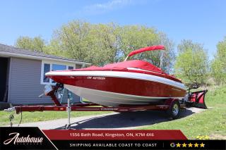 Used 2018 - Crownline 18' SS ONLY 55 HOURS  - MATCHING TRAILER INCLUDED for sale in Kingston, ON