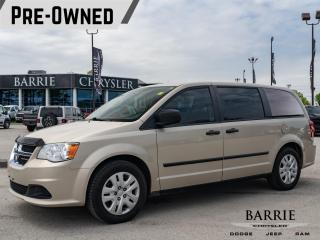 Used 2014 Dodge Grand Caravan SE/SXT CERTIFIED | LOW KM'S | ONE OWNER | ACCIDENT FREE for sale in Barrie, ON