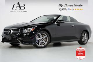 Used 2018 Mercedes-Benz E-Class E 400 AMG | CABRIOLET | NAV | BURMESTER for sale in Vaughan, ON