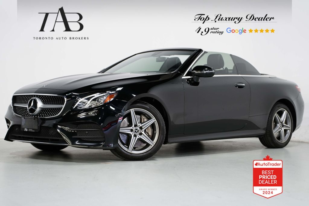 Used 2018 Mercedes-Benz E-Class E 400 AMG CABRIOLET PREMIUM PACKAGE for Sale in Vaughan, Ontario