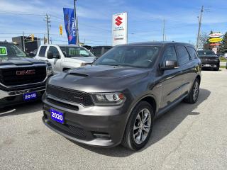 Used 2020 Dodge Durango R/T AWD ~HEMI ~8-Speed ~Nav ~Cam ~Leather ~Roof for sale in Barrie, ON