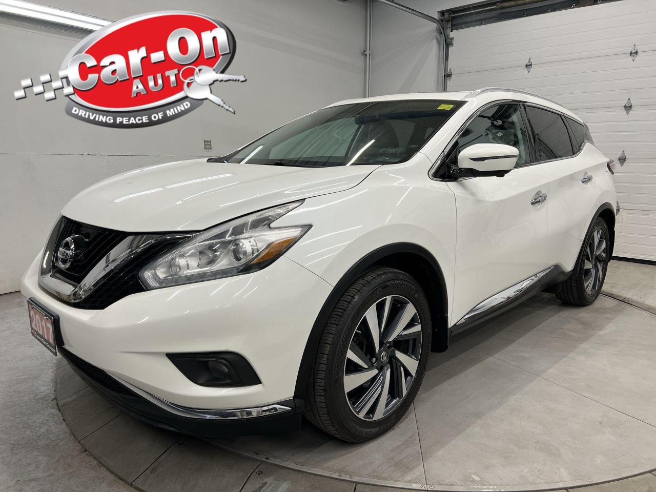 Used 2017 Nissan Murano PLATINUM AWD | PANO ROOF | COOLED LEATHER |360 CAM for sale in Ottawa, ON