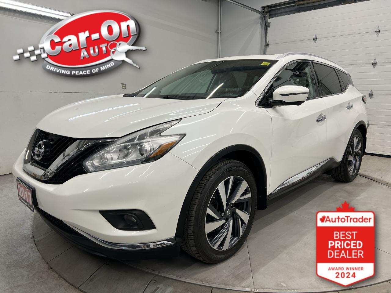 Used 2017 Nissan Murano PLATINUM AWD | PANO ROOF | COOLED LEATHER |360 CAM for sale in Ottawa, ON