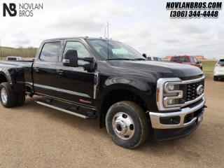 <b>Leather Seats,  Cooled Seats,  Captain Chairs,  Heated Seats!</b><br> <br> <br> <br>Check out our great inventory of new vehicles at Novlan Brothers!<br> <br>  Brutish power and payload capacity are key traits of this Ford F-350, while aluminum construction brings it into the 21st century. <br> <br>The most capable truck for work or play, this heavy-duty Ford F-350 never stops moving forward and gives you the power you need, the features you want, and the style you crave! With high-strength, military-grade aluminum construction, this F-350 Super Duty cuts the weight without sacrificing toughness. The interior design is first class, with simple to read text, easy to push buttons and plenty of outward visibility. This truck is strong, extremely comfortable and ready for anything. <br> <br> This agate black sought after diesel Crew Cab 4X4 pickup   has a 10 speed automatic transmission and is powered by a  500HP 6.7L 8 Cylinder Engine.<br> <br> Our F-350 Super Dutys trim level is Lariat. Experience rugged capability and luxury in this F-350 Lariat trim, which features leather-trimmed heated and ventilated front seats with power adjustment, memory function and lumbar support, a heated leather-wrapped steering wheel, voice-activated dual-zone automatic climate control, power-adjustable pedals, a sonorous 8-speaker Bang & Olufsen audio system, and two 120-volt AC power outlets. This truck is also ready to get busy, with equipment such as class V towing equipment with a hitch, trailer wiring harness, a brake controller and trailer sway control, beefy suspension with heavy duty shock absorbers, power extendable trailer style mirrors, and LED headlights with front fog lamps and automatic high beams. Connectivity is handled by a 12-inch infotainment screen powered by SYNC 4, bundled with Apple CarPlay, Android Auto, inbuilt navigation, and SiriusXM satellite radio. Safety features also include a surround camera system, pre-collision assist with automatic emergency braking and cross-traffic alert, blind spot detection, rear parking sensors, forward collision mitigation, and a cargo bed camera. This vehicle has been upgraded with the following features: Leather Seats,  Cooled Seats,  Captain Chairs,  Heated Seats. <br><br> View the original window sticker for this vehicle with this url <b><a href=http://www.windowsticker.forddirect.com/windowsticker.pdf?vin=1FT8W3DM7RED34509 target=_blank>http://www.windowsticker.forddirect.com/windowsticker.pdf?vin=1FT8W3DM7RED34509</a></b>.<br> <br>To apply right now for financing use this link : <a href=http://novlanbros.com/credit/ target=_blank>http://novlanbros.com/credit/</a><br><br> <br/>    5.99% financing for 84 months. <br> Payments from <b>$1610.34</b> monthly with $0 down for 84 months @ 5.99% APR O.A.C. ( Plus applicable taxes -  Plus applicable fees   ).  Incentives expire 2024-07-02.  See dealer for details. <br> <br><br> Come by and check out our fleet of 30+ used cars and trucks and 50+ new cars and trucks for sale in Paradise Hill.  o~o