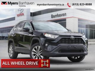 <b>Sunroof,  Heated Steering Wheel,  Power Liftgate,  Heated Seats,  Aluminum Wheels!</b><br> <br>  Compare at $35254 - Our Live Market Price is just $33898! <br> <br>   The Toyota RAV4 is here to help you squeeze more out of your busy lifestyle. This  2021 Toyota RAV4 is for sale today in Ottawa. <br> <br>Introducing the Toyota RAV4, a radical redesign of a storied legend. While the RAV4 is loaded with modern creature comforts, conveniences, and safety, this SUV is still true to its roots with incredible capability. Whether youre running errands in the city or exploring the countryside, the RAV4 empowers your ambitions and redefines what you can do. Make new and exciting memories in this ultra efficient Toyota RAV4 today! This  SUV has 64,125 kms. Its  midngt blk metallic in colour  . It has an automatic transmission and is powered by a  203HP 2.5L 4 Cylinder Engine.  This unit has some remaining factory warranty for added peace of mind. <br> <br> Our RAV4s trim level is XLE. Stepping up to this luxurious RAV4 XLE is a great choice as it comes with premium features such as a power sunroof, dual zone climate control, Toyotas Smart Key system with push button start, a 7 inch touchscreen with Entune Audio 3.0, Apple CarPlay, Android Auto, extra USB and aux inputs, heated seats with more premium seat material, a leather heated steering wheel and stylish aluminum wheels. Additional features includes a power drivers seat, LED headlights and fog lights, heated power mirrors, Toyota Safety Sense 2.0, dynamic radar cruise control, automatic highbeam assist, blind spot monitoring with rear cross traffic alert, and lane keep assist with lane departure warning plus so much more. This vehicle has been upgraded with the following features: Sunroof,  Heated Steering Wheel,  Power Liftgate,  Heated Seats,  Aluminum Wheels,  Apple Carplay,  Android Auto. <br> <br>To apply right now for financing use this link : <a href=https://www.myersbarrhaventoyota.ca/quick-approval/ target=_blank>https://www.myersbarrhaventoyota.ca/quick-approval/</a><br><br> <br/><br> Buy this vehicle now for the lowest bi-weekly payment of <b>$259.25</b> with $0 down for 84 months @ 9.99% APR O.A.C. ( Plus applicable taxes -  Plus applicable fees   ).  See dealer for details. <br> <br>At Myers Barrhaven Toyota we pride ourselves in offering highly desirable pre-owned vehicles. We truly hand pick all our vehicles to offer only the best vehicles to our customers. No two used cars are alike, this is why we have our trained Toyota technicians highly scrutinize all our trade ins and purchases to ensure we can put the Myers seal of approval. Every year we evaluate 1000s of vehicles and only 10-15% meet the Myers Barrhaven Toyota standards. At the end of the day we have mutual interest in selling only the best as we back all our pre-owned vehicles with the Myers *LIFETIME ENGINE TRANSMISSION warranty. Thats right *LIFETIME ENGINE TRANSMISSION warranty, were in this together! If we dont have what youre looking for not to worry, our experienced buyer can help you find the car of your dreams! Ever heard of getting top dollar for your trade but not really sure if you were? Here we leave nothing to chance, every trade-in we appraise goes up onto a live online auction and we get buyers coast to coast and in the USA trying to bid for your trade. This means we simultaneously expose your car to 1000s of buyers to get you top trade in value. <br>We service all makes and models in our new state of the art facility where you can enjoy the convenience of our onsite restaurant, service loaners, shuttle van, free Wi-Fi, Enterprise Rent-A-Car, on-site tire storage and complementary drink. Come see why many Toyota owners are making the switch to Myers Barrhaven Toyota. <br>*LIFETIME ENGINE TRANSMISSION WARRANTY NOT AVAILABLE ON VEHICLES WITH KMS EXCEEDING 140,000KM, VEHICLES 8 YEARS & OLDER, OR HIGHLINE BRAND VEHICLE(eg. BMW, INFINITI. CADILLAC, LEXUS...) o~o