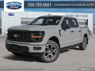 <b>20 Aluminum Wheels!</b><br> <br>   The Ford F-Series is the best-selling vehicle in Canada for a reason. Its simply the most trusted pickup for getting the job done. <br> <br>Just as you mould, strengthen and adapt to fit your lifestyle, the truck you own should do the same. The Ford F-150 puts productivity, practicality and reliability at the forefront, with a host of convenience and tech features as well as rock-solid build quality, ensuring that all of your day-to-day activities are a breeze. Theres one for the working warrior, the long hauler and the fanatic. No matter who you are and what you do with your truck, F-150 doesnt miss.<br> <br> This avalanche Crew Cab 4X4 pickup   has a 10 speed automatic transmission and is powered by a  325HP 2.7L V6 Cylinder Engine.<br> <br> Our F-150s trim level is STX. This STX trim steps things up with upgraded aluminum wheels, along with great standard features such as class IV tow equipment with trailer sway control, remote keyless entry, cargo box lighting, and a 12-inch infotainment screen powered by SYNC 4 featuring voice-activated navigation, SiriusXM satellite radio, Apple CarPlay, Android Auto and FordPass Connect 5G internet hotspot. Safety features also include blind spot detection, lane keep assist with lane departure warning, front and rear collision mitigation and automatic emergency braking. This vehicle has been upgraded with the following features: 20 Aluminum Wheels. <br><br> View the original window sticker for this vehicle with this url <b><a href=http://www.windowsticker.forddirect.com/windowsticker.pdf?vin=1FTEW2LP4RFA29665 target=_blank>http://www.windowsticker.forddirect.com/windowsticker.pdf?vin=1FTEW2LP4RFA29665</a></b>.<br> <br>To apply right now for financing use this link : <a href=https://www.fortmotors.ca/apply-for-credit/ target=_blank>https://www.fortmotors.ca/apply-for-credit/</a><br><br> <br/><br>Come down to Fort Motors and take it for a spin!<p><br> Come by and check out our fleet of 40+ used cars and trucks and 80+ new cars and trucks for sale in Fort St John.  o~o