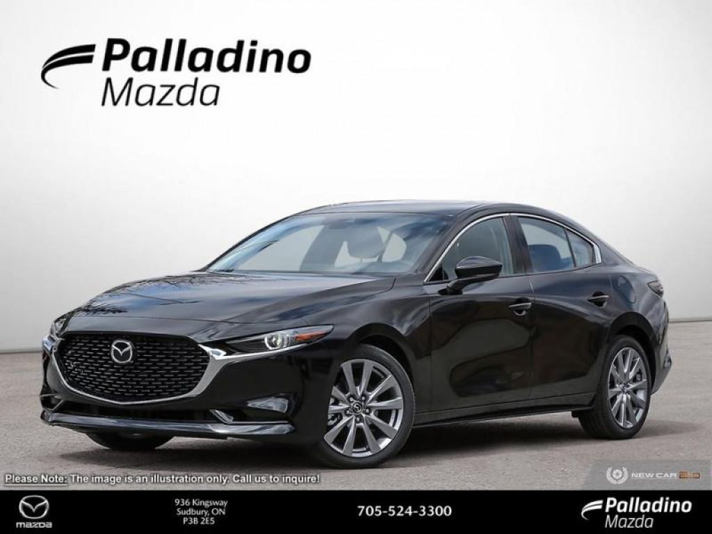New 2024 Mazda MAZDA3 GT i-ACTIV - Navigation - Leather Seats for Sale in Sudbury, Ontario
