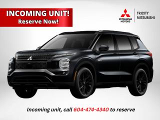 New 2024 Mitsubishi Outlander Phev Noir - Black Alloy Wheels, Black Roof & Grille for sale in Coquitlam, BC