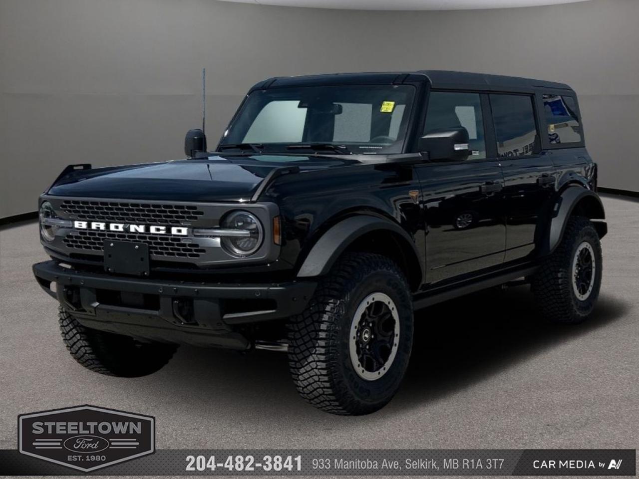 New 2024 Ford Bronco Badlands  - LED Lights -  Sunroof for sale in Selkirk, MB