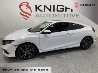 Used 2020 Honda Civic COUPE Sport l Heated Seats l Sunroof l Remote Start for sale in Moose Jaw, SK