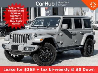 Used 2022 Jeep Wrangler Unlimited High Altitude Sky Roof Adv Safety Grp Alpine Sound for sale in Thornhill, ON