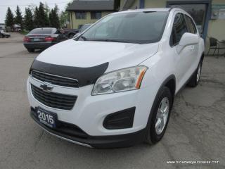 Used 2015 Chevrolet Trax GREAT VALUE LT-EDITION 5 PASSENGER 1.4L - ECO-TEC.. ALL-WHEEL-DRIVE-SYSTEM.. CD/AUX INPUT.. KEYLESS ENTRY.. for sale in Bradford, ON