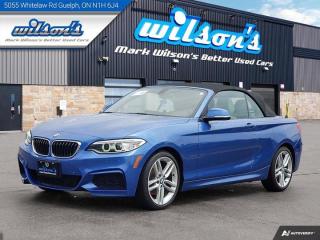 Used 2016 BMW 2 Series 228i xDrive Convertible, Leather, Power Top, Back Up Camera, Heated Seats, Navigation & More! for sale in Guelph, ON