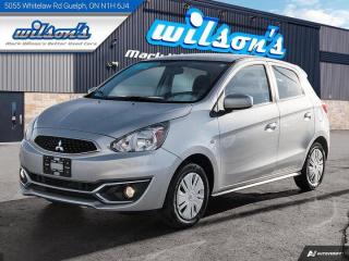 Used 2020 Mitsubishi Mirage ES Hatch, Auto, Rear Camera, Bluetooth, Power Group and more! for sale in Guelph, ON