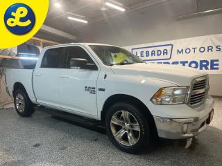 Used 2019 RAM 1500 Classic SLT CREW CAB 4X4 * Navigation * 8.4inch touchscreen Apple CarPlay capable * 7inch colour incluster display * Step Bars Tonneu Cover * Front heated for sale in Cambridge, ON
