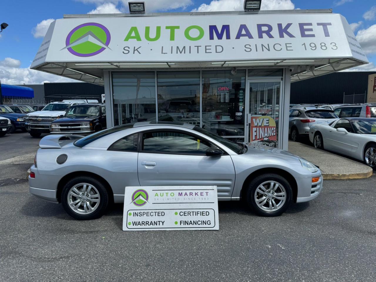 Used 2004 Mitsubishi Eclipse GS AUTO INSPECTED W/BCAA MBRSHP & WRNTY! for sale in Langley, BC