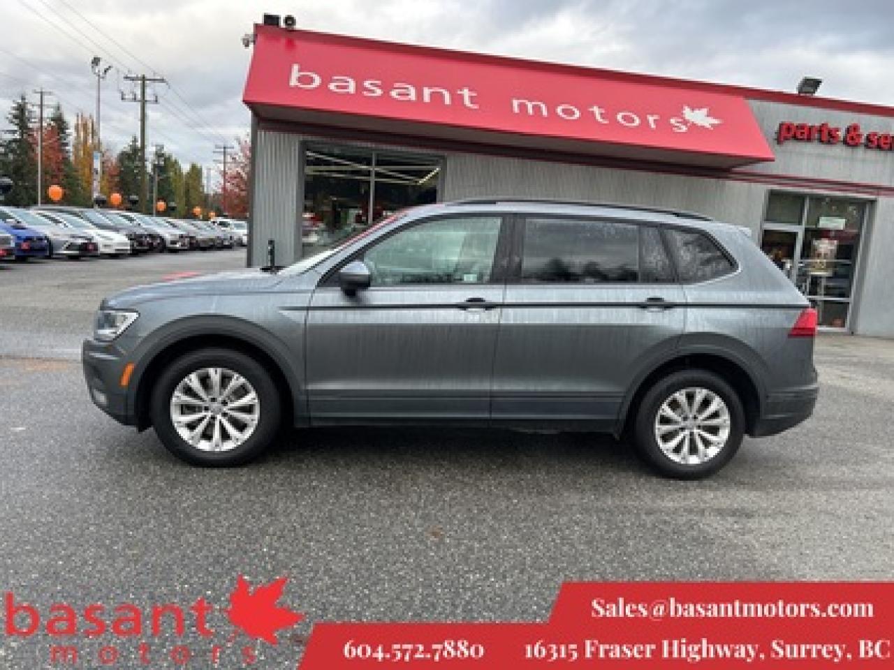 Used 2018 Volkswagen Tiguan 7 Passenger, Backup Cam, Heated Seats!! for sale in Surrey, BC