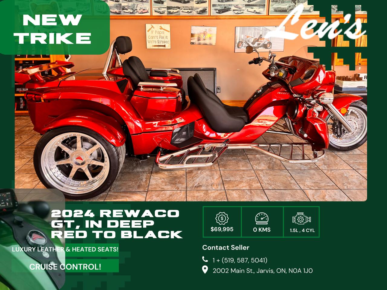2024 Rewaco PUR3 GT Touring