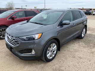 <p>2022 Ford Edge Titanium AWD, ONLY 27,120 kms! Panoramic Roof, connected built in navigation, heated steering wheel, hands free foot activated  power lift gate, rain sensing wipers, universal garage door opener, sync 4, wireless charging pad and more.  Call us to schedule a test drive today!</p><p class=MsoNormal><span style=font-family: Segoe UI, sans-serif; background-color: #efefef;>Don’t forget to check out the window sticker! Click on the download </span><strong style=font-family: Segoe UI, sans-serif;>window sheet button</strong><span style=font-family: Segoe UI, sans-serif; background-color: #efefef;>!</span></p>