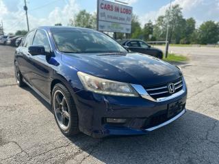 <p><span style=font-size: 14pt;><strong>2014 HONDA ACCORD TOURING! </strong></span></p><p> </p><p> </p><p><span style=font-size: 14pt;><strong>CARS IN LOBO LTD. (Buy - Sell - Trade - Finance) <br /></strong></span><span style=font-size: 14pt;><strong style=font-size: 18.6667px;>Office# - 519-666-2800<br /></strong></span><span style=font-size: 14pt;><strong>TEXT 24/7 - 226-289-5416</strong></span></p><p><span style=font-size: 12pt;>-> LOCATION <a title=Location  href=https://www.google.com/maps/place/Cars+In+Lobo+LTD/@42.9998602,-81.4226374,15z/data=!4m5!3m4!1s0x0:0xcf83df3ed2d67a4a!8m2!3d42.9998602!4d-81.4226374 target=_blank rel=noopener>6355 Egremont Dr N0L 1R0 - 6 KM from fanshawe park rd and hyde park rd in London ON</a><br />-> Quality pre owned local vehicles. CARFAX available for all vehicles <br />-> Certification is included in price unless stated AS IS or ask about our AS IS pricing<br />-> We offer Extended Warranty on our vehicles inquire for more Info<br /></span><span style=font-size: small;><span style=font-size: 12pt;>-> All Trade ins welcome (Vehicles,Watercraft, Motorcycles etc.)</span><br /><span style=font-size: 12pt;>-> Financing Available on qualifying vehicles <a title=FINANCING APP href=https://carsinlobo.ca/fast-loan-approvals/ target=_blank rel=noopener>APPLY NOW -> FINANCING APP</a></span><br /><span style=font-size: 12pt;>-> Register & license vehicle for you (Licensing Extra)</span><br /><span style=font-size: 12pt;>-> No hidden fees, Pressure free shopping & most competitive pricing</span></span></p><p><span style=font-size: small;><span style=font-size: 12pt;>MORE QUESTIONS? FEEL FREE TO CALL (519 666 2800)/TEXT </span></span><span style=font-size: 18.6667px;>226-289-5416</span><span style=font-size: small;><span style=font-size: 12pt;> </span></span><span style=font-size: 12pt;>/EMAIL (Sales@carsinlobo.ca)</span></p>