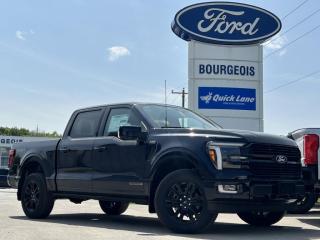 <b>FX4 Off-Road Package, 20 Aluminum Wheels, Spray-In Bed Liner, Leather Bucket Seats!</b><br> <br> <br> <br>  The Ford F-150 is for those who think a day off is just an opportunity to get more done. <br> <br>Just as you mould, strengthen and adapt to fit your lifestyle, the truck you own should do the same. The Ford F-150 puts productivity, practicality and reliability at the forefront, with a host of convenience and tech features as well as rock-solid build quality, ensuring that all of your day-to-day activities are a breeze. Theres one for the working warrior, the long hauler and the fanatic. No matter who you are and what you do with your truck, F-150 doesnt miss.<br> <br> This antimatter blue metallic Crew Cab 4X4 pickup   has a 10 speed automatic transmission and is powered by a  430HP 3.5L V6 Cylinder Engine.<br> <br> Our F-150s trim level is Platinum. This F-150 Platinum features a drivers head up display unit, a dual-panel sunroof, power running boards and a power tailgate, along with other great standard features such as premium Bang & Olufsen audio, ventilated and heated leather-trimmed seats with lumbar support, remote engine start, adaptive cruise control, FordPass 5G mobile hotspot, and a 12-inch infotainment screen powered by SYNC 4 with inbuilt navigation, Apple CarPlay and Android Auto. Safety features also include blind spot detection, lane keeping assist with lane departure warning, front and rear collision mitigation, and an aerial view camera system. This vehicle has been upgraded with the following features: Fx4 Off-road Package, 20 Aluminum Wheels, Spray-in Bed Liner, Leather Bucket Seats. <br><br> View the original window sticker for this vehicle with this url <b><a href=http://www.windowsticker.forddirect.com/windowsticker.pdf?vin=1FTFW7LD6RFA10400 target=_blank>http://www.windowsticker.forddirect.com/windowsticker.pdf?vin=1FTFW7LD6RFA10400</a></b>.<br> <br>To apply right now for financing use this link : <a href=https://www.bourgeoismotors.com/credit-application/ target=_blank>https://www.bourgeoismotors.com/credit-application/</a><br><br> <br/> Incentives expire 2024-05-31.  See dealer for details. <br> <br>Discount on vehicle represents the Cash Purchase discount applicable and is inclusive of all non-stackable and stackable cash purchase discounts from Ford of Canada and Bourgeois Motors Ford and is offered in lieu of sub-vented lease or finance rates. To get details on current discounts applicable to this and other vehicles in our inventory for Lease and Finance customer, see a member of our team. </br></br>Discover a pressure-free buying experience at Bourgeois Motors Ford in Midland, Ontario, where integrity and family values drive our 78-year legacy. As a trusted, family-owned and operated dealership, we prioritize your comfort and satisfaction above all else. Our no pressure showroom is lead by a team who is passionate about understanding your needs and preferences. Located on the shores of Georgian Bay, our dealership offers more than just vehiclesits an experience rooted in community, trust and transparency. Trust us to provide personalized service, a diverse range of quality new Ford vehicles, and a seamless journey to finding your perfect car. Join our family at Bourgeois Motors Ford and let us redefine the way you shop for your next vehicle.<br> Come by and check out our fleet of 80+ used cars and trucks and 190+ new cars and trucks for sale in Midland.  o~o