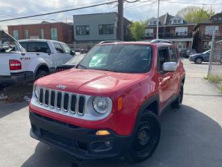 Used 2018 Jeep Renegade Limited *AWD,NAV,BACKUP CAM, HEATED LEATHER SEATS* for sale in Hamilton, ON