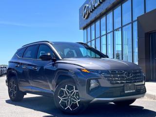 <b>Leather Seats!</b><br> <br> <br> <br>  Hyundai wanted to make the incredible Tucson Hybrid even better, and they exceeded in every measure. <br> <br>This 2024 Hyundai Tucson Hybrid was made with eye for detail. From subtle surprises to bold design features, every part of this SUV is a treat. Stepping into the interior feels like a step right into the future with breathtaking technology and luxury that will make your smartphone jealous. Add on an intelligently capable chassis and drivetrain and you have the SUV of the future, ready for you today.<br> <br> This titan grey SUV  has a 6 speed automatic transmission and is powered by a  226HP 1.6L 4 Cylinder Engine.<br> <br> Our Tucson Hybrids trim level is N-Line. This Tucson Hybrid N-Line trim adds on exterior trim upgrades and offers amazing features, including an automatic full-time all-wheel drive system, an express open/close glass sunroof with a power sunshade, heated and ventilated leather seats with 8-way power adjustment and 2-way lumbar support, a heated leather-wrapped steering wheel, proximity keyless entry with remote start, a power-operated smart rear liftgate with proximity cargo access, and a 10.25-inch infotainment screen bundled with Apple CarPlay and Android Auto, onboard navigation with voice-activation, and a premium 8-speaker Bose audio system. Road safety is taken care of, thanks to adaptive cruise control, blind spot detection, lane keeping assist, lane departure warning, forward collision avoidance with pedestrian & cyclist detection, rear collision mitigation, driver monitoring alert, rear parking sensors, LED headlights with automatic high beams, and a rear view camera system. This vehicle has been upgraded with the following features: Leather Seats. <br><br> <br>To apply right now for financing use this link : <a href=https://www.bourgeoishyundai.com/finance/ target=_blank>https://www.bourgeoishyundai.com/finance/</a><br><br> <br/>    6.99% financing for 96 months.  Incentives expire 2024-05-31.  See dealer for details. <br> <br>Drive with Confidence! At Bourgeois Auto Group, we go beyond selling cars. With over 75 years of delivering extraordinary automotive experiences, were here for you at our showrooms, on the road, or even at your home in Midland Ontario, Simcoe County, and Central Ontario. Experience the convenience of complementary enclosed trailer delivery. <br><br>Why Choose Bourgeois Auto Group for your next vehicle? Whether youre seeking a new or pre-owned vehicle, searching for a qualified repair center, or looking for vehicle parts, we have the answer. Explore our extensive selection of over 25 brand manufacturers and 200+ Pre-owned Vehicles. As we constantly adapt to meet customers needs and stay ahead of the competition, we invest in modern technology to stay on the cutting edge.  Our strategic programs and tools use current market data to price our vehicles competitively and ensure you get the best deal, not just on the new car but also on your trade-in. <br><br>Request your free Live Market analysis report and save time and money. <br><br>SELL YOUR CAR to us! Regardless of make, model, or condition, we buy cars with no purchase necessary. <br><br> Come by and check out our fleet of 40+ used cars and trucks and 50+ new cars and trucks for sale in Midland.  o~o