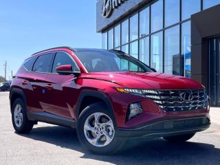 <b>Sunroof,  Navigation,  Leatherette Seats,  Heated Seats,  Apple CarPlay!</b><br> <br> <br> <br>  Hyundai wanted to make the incredible Tucson even better, and they exceeded in every measure. <br> <br>This 2024 Hyundai Tucson was made with eye for detail. From subtle surprises to bold design features, every part of this 2024 Hyundai Tucson is a treat. Stepping into the interior feels like a step right into the future with breathtaking technology and luxury that will make your smartphone jealous. Add on an intelligently capable chassis and drivetrain and you have the SUV of the future, ready for you today.<br> <br> This ultimate red SUV  has a 8 speed automatic transmission and is powered by a  187HP 2.5L 4 Cylinder Engine.<br> <br> Our Tucsons trim level is Trend. Step up to this Tucson with the Trend Package and be treated to leatherette-trimmed heated front seats, an express open/close glass sunroof, a heated leather-wrapped steering wheel, proximity keyless entry with push button start, remote engine start, and a 10.25-inch infotainment screen now with voice-activated navigation, and bundled with Apple CarPlay and Android Auto, with a 6-speaker audio system. Occupant safety is assured, thanks to adaptive cruise control, blind spot detection, lane keep assist with lane departure warning, forward collision avoidance with pedestrian and cyclist detection, and a rear view camera. Additional features include dual-zone climate control, LED headlights with automatic high beams, towing equipment with trailer sway control, and even more. This vehicle has been upgraded with the following features: Sunroof,  Navigation,  Leatherette Seats,  Heated Seats,  Apple Carplay,  Android Auto,  Heated Steering Wheel. <br><br> <br>To apply right now for financing use this link : <a href=https://www.bourgeoishyundai.com/finance/ target=_blank>https://www.bourgeoishyundai.com/finance/</a><br><br> <br/>    6.99% financing for 96 months.  Incentives expire 2024-05-31.  See dealer for details. <br> <br>Drive with Confidence! At Bourgeois Auto Group, we go beyond selling cars. With over 75 years of delivering extraordinary automotive experiences, were here for you at our showrooms, on the road, or even at your home in Midland Ontario, Simcoe County, and Central Ontario. Experience the convenience of complementary enclosed trailer delivery. <br><br>Why Choose Bourgeois Auto Group for your next vehicle? Whether youre seeking a new or pre-owned vehicle, searching for a qualified repair center, or looking for vehicle parts, we have the answer. Explore our extensive selection of over 25 brand manufacturers and 200+ Pre-owned Vehicles. As we constantly adapt to meet customers needs and stay ahead of the competition, we invest in modern technology to stay on the cutting edge.  Our strategic programs and tools use current market data to price our vehicles competitively and ensure you get the best deal, not just on the new car but also on your trade-in. <br><br>Request your free Live Market analysis report and save time and money. <br><br>SELL YOUR CAR to us! Regardless of make, model, or condition, we buy cars with no purchase necessary. <br><br> Come by and check out our fleet of 40+ used cars and trucks and 50+ new cars and trucks for sale in Midland.  o~o