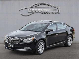 Used 2016 Buick LaCrosse Navigation leather Apple Carplay Sunroof R/Starter for sale in Concord, ON