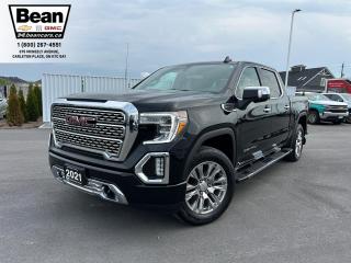 Used 2021 GMC Sierra 1500 Denali 5.3L V8 WITH REMOTE START/ENTRY, HEATED SEATS,HEATED STEERING WHEEL, VENTILATED SEATS, SUNROOF, HD REAR VISION CAMERA, HITCH GUIDANCE for sale in Carleton Place, ON