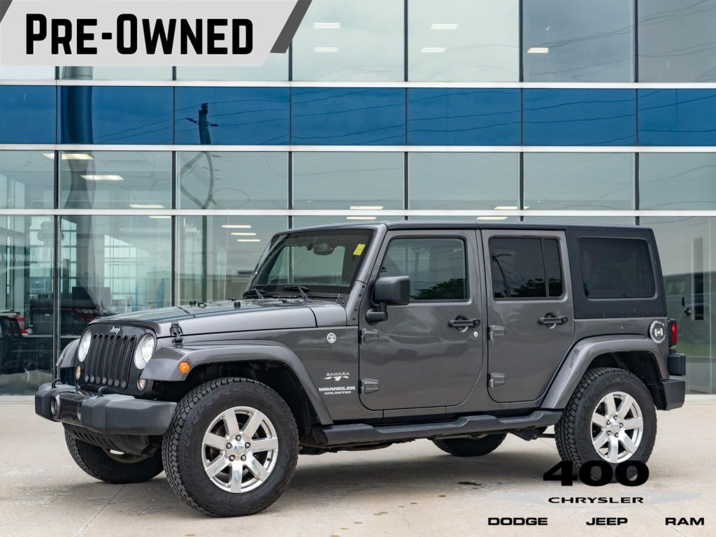 Used 2017 Jeep Wrangler Unlimited Sahara for Sale in Innisfil, Ontario