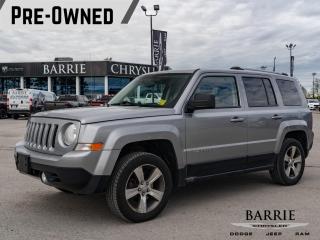 Used 2016 Jeep Patriot Sport/North HIGH ALTITUDE | LEATHER | HEATED FRONT SEATS | SUNROOF for sale in Barrie, ON
