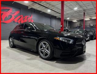 <div>Night Black Exterior On Classic Red/Black, Leather Upholstery Interior, And A Black Open-Pore Wood Trim.</div><div></div><div>Single Owner, Local Ontario Vehicle, Certified, And A Balance Of Mercedes-Benz Warranty July 7 2026/80,000Km!</div><div></div><div>Financing And Extended Warranty Options Available, Trade-Ins Are Welcome!</div><div></div><div>This 2022 Mercedes-Benz A 250 4MATIC Hatch Is Loaded With A Navigation Package, Premium Package, Sport Package, And A 360 Camera.</div><div></div><div>Packages Include MB Navigation, Navigation Services, MBUX Navigation Plus, Traffic Sign Assist, Vehicle Exit Warning, Google Android Auto, Apple CarPlay, Smartphone Integration, Blind Spot Assist, Mirror Package, Exterior Power Folding Mirrors, Auto Dimming Rearview & Driver's Side Mirrors, Digital Instrument Cluster, Ambient Lighting, KEYLESS-GO, 10.25" Central Media Display, Heated Sport Steering Wheel w/Silver Steering Wheel Shift Paddles, Active Parking Assist, Sport Engine Sound, AMG Styling Package, Sport Pedals, 18" AMG 5-Twin-Spoke Aero, Sport Seats, AMG Velour Floor Mats, And More!</div><div></div><div>We Do Not Charge Any Additional Fees For Certification, Its Just The Price Plus HST And Licencing.</div><div>Follow Us On Instagram, And Facebook.</div><div></div><div>Dont Worry About Rain, Or Snow, Come Into Our 20,000sqft Indoor Showroom, We Have Been In Business For A Decade, With Many Satisfied Clients That Keep Coming Back, And Refer Their Friends And Family. We Are Confident You Will Have An Enjoyable Shopping Experience At AutoBase. If You Have The Chance Come In And Experience AutoBase For Yourself.</div><div><br /></div>