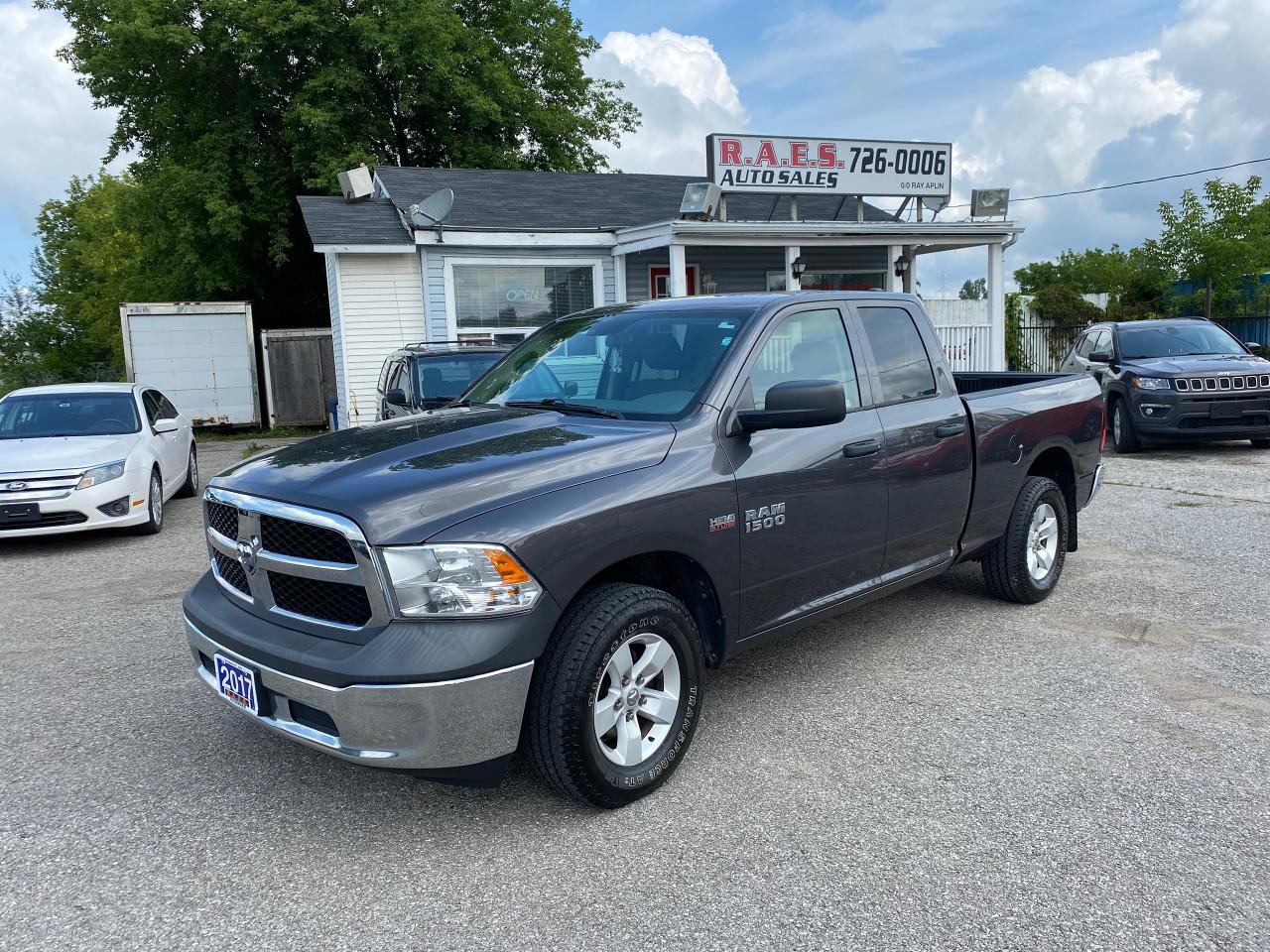 Used 2017 RAM 1500 4WD QUAD CAB 140.5