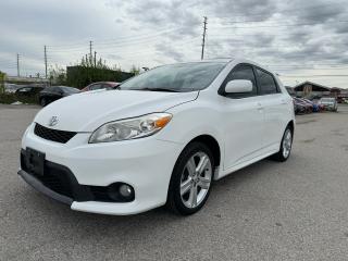 <div>2013 Toyota Matrix S comes in excellent condition, CLEAN CARFAX REPORT,,,LOW KILOMETRES,,,runs & drives like brand new...comes with extra set of winter tires on steel rims...Equipped with Power Sunroof, Power Steering Wheel, Power mirrors, Power doors lock, Bluetooth, Cruise Control and much more....Fully certified included in the price, HST & Licensing extra, this vehicle has been serviced in 2014, 2015, 2016, 2017, 2018 & up to recent in Toyota Store...Service records available upon request...Financing  available with the lowest interest rates and affordable monthly payments............Please contact us @ 416-543-4438 for more details....At Rideflex Auto we are serving our clients across G.T.A, Toronto, Vaughan, Richmond Hill, Newmarket, Bradford, Markham, Mississauga, Scarborough, Pickering, Ajax, Oakville, Hamilton, Brampton, Waterloo, Burlington, Aurora, Milton, Whitby, Kitchener London, Brantford, Barrie, Milton.......</div><div>Buy with confidence from Rideflex Auto...</div>