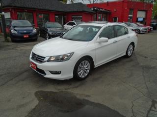 Used 2013 Honda Accord EX-L/ LEATHER / ROOF /REAR CAM / LOW KM / MINT /AC for sale in Scarborough, ON