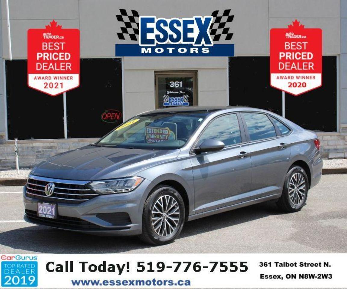 Used 2021 Volkswagen Jetta Highline*Heated Leather*Sun Roof*CarPlay*Rear Cam for sale in Essex, ON