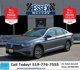 Used 2021 Volkswagen Jetta Highline*Heated Leather*Sun Roof*CarPlay*Rear Cam for sale in Essex, ON