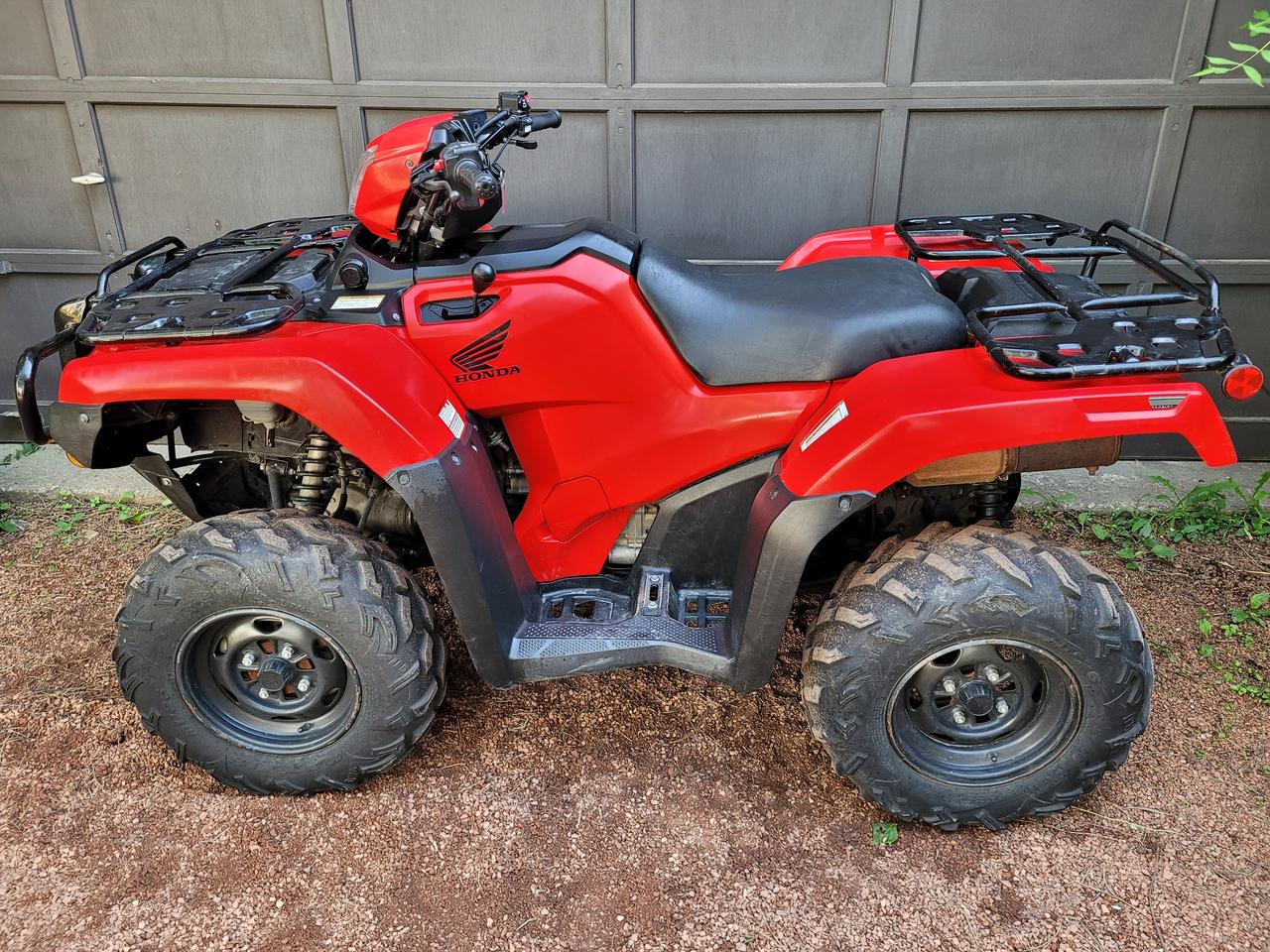 <p>One Owner, Financing Available & Trade-ins welcome!</p><p>Automatic DCT transmission with high/low range</p><p>Electric Power Steering</p><p>518cc liquid-cooled four-stroke PGM-FI engine</p><p>TraxLok selectable 2WD/4WD</p><p>Independent Rear Suspension</p><p>All disc brakes</p>