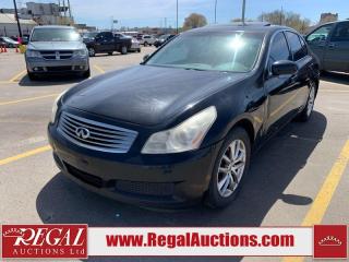 Used 2007 Infiniti G35  for sale in Calgary, AB