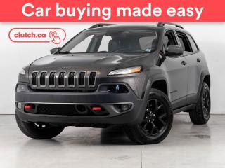 Used 2018 Jeep Cherokee Trailhawk 4x4 w/ Sunroof, Leather, Nav for sale in Bedford, NS