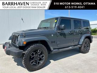Used 2018 Jeep Wrangler JK Unlimited Altitude 4x4 | Leather | Navi | Low KM's for sale in Ottawa, ON