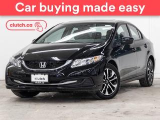 Used 2015 Honda Civic Sedan EX w/ Rearview Cam, Bluetooth, A/C for sale in Toronto, ON