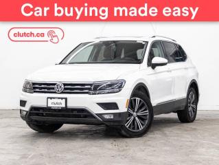 Used 2019 Volkswagen Tiguan Highline AWD w/ Drivers Assistance Pkg w/ Apple CarPlay & Android Auto, 360 Degree Cam, Bluetooth for sale in Toronto, ON