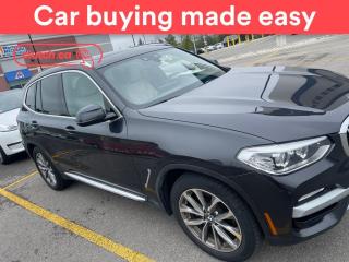 Used 2019 BMW X3 xDrive30i w/ Apple CarPlay, Rearview Cam, Bluetooth for sale in Toronto, ON