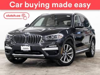 Used 2019 BMW X3 xDrive30i w/ Apple CarPlay, Rearview Cam, Bluetooth for sale in Toronto, ON