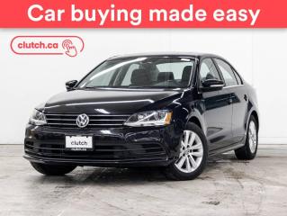 Used 2017 Volkswagen Jetta Sedan Wolfsburg Edition  w/ Apple CarPlay & Android Auto, Bluetooth, Backup Cam for sale in Toronto, ON