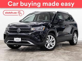 Used 2022 Volkswagen Taos Comfortline AWD w/ Apple CarPlay & Android Auto, Rearview Cam, Bluetooth for sale in Toronto, ON