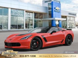 <b>Low Mileage, Leather Seats, Navigation!</b>

 

    With extraordinary performance, character and style, this 2019 Chevrolet Corvette is an exceptional sports car. This  2019 Chevrolet Corvette is for sale today in St Catharines. 

 

This 2019 Chevrolet Corvette is a car that has captivated enthusiasts and casual drivers alike. It will render your expectations obsolete with precision performance and incredible technology. With its aggressively sculpted exterior and driver-oriented cockpit, this Corvette is a beautiful combination of brilliant engineering and purpose-driven design making it one of the most powerful and capable Corvette ever made! This low mileage  coupe has just 24,239 kms. Its  torch red in colour  . It has a 8 speed automatic transmission and is powered by a  650HP 6.2L 8 Cylinder Engine.  It may have some remaining factory warranty, please check with dealer for details. 

 

 Our Corvettes trim level is Z06. This Corvette Z06 combines an incredible engine with a lightweight, race-bred chassis to provide you with the ultimate Corvette driving experience. The Performance package utilizes high tech materials such as carbon fibre to create an aggressive design, while producing a high level of functional downforce. You will receive a Magnetic Selective Ride Control suspension, Brembo brakes, an electronic limited-slip differential, unique aluminum wheels and a performance exhaust. This Z06 also comes with smooth leather seats, a Bose premium audio system, Chevrolet MyLink with an 8 inch touchscreen, a rear vision camera, automatic climate control with 8-way power adjustable seats, cruise control plus much more. This vehicle has been upgraded with the following features: Leather Seats, Navigation. 

 



 Buy this vehicle now for the lowest bi-weekly payment of <b>$764.70</b> with $0 down for 84 months @ 9.99% APR O.A.C. ( Plus applicable taxes -  Plus applicable fees   ).  See dealer for details. 

 



 Come by and check out our fleet of 60+ used cars and trucks and 130+ new cars and trucks for sale in St Catharines.  o~o